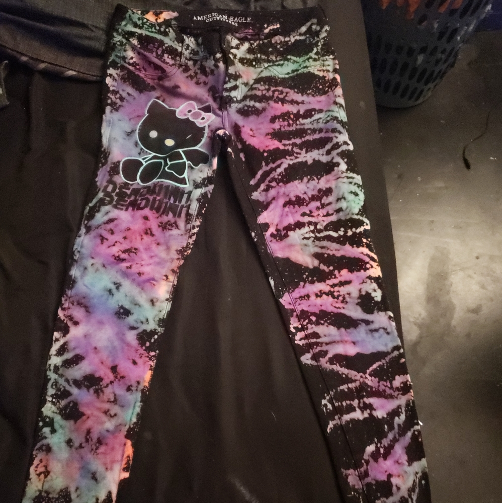 1 of 1 hello kitty jeans
